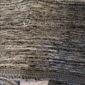 Calvin Klein Heather Gray Tie Leggings